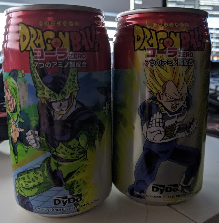 Dragon Ball Z Soda Truegohan